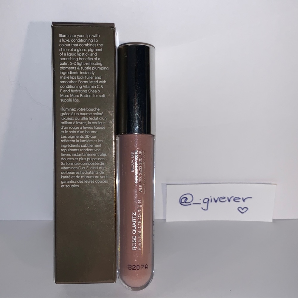 Becca Rose Quartz Glow Gloss Limted Edition - Picture 2 of 14